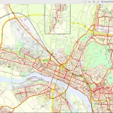 Cykelkarta över Umeå